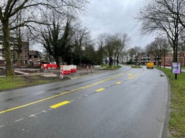 tijdelijke uitrit matenpoort