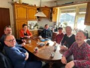 wethouders op bezoek in uddel